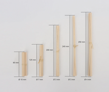 Vietnam Factory Custom Production of Househole Air Sensorperapia Aromaterapia Botella de perfume Natural Ratán Rama Rama Difusor Reed