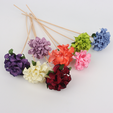 Atractivas flores de papel de difusor decorativo para el hogar